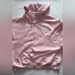 VICTORIA’S SECRET Pink Full Zip Hoodie Medium NEW plus a free gift